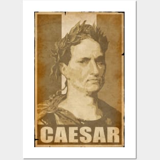 Julius Caesar Propaganda Italian Flag Poster Pop Art Posters and Art